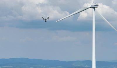 Aero Enterprise launches partner model for airborne inspection of wind turbines