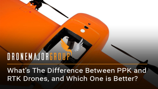 What’s the difference between PPK and RTK drones, and which one is better?