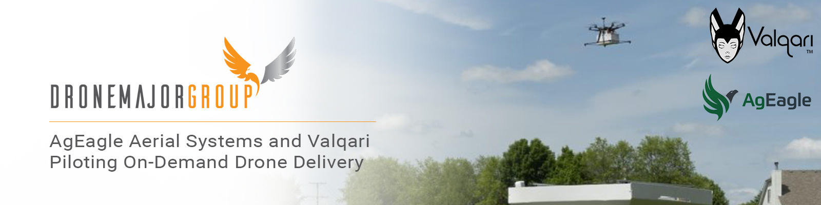 AgEagle Aerial Systems and Valqari Piloting On-Demand Drone Delivery of Food and Beverages to Golfers