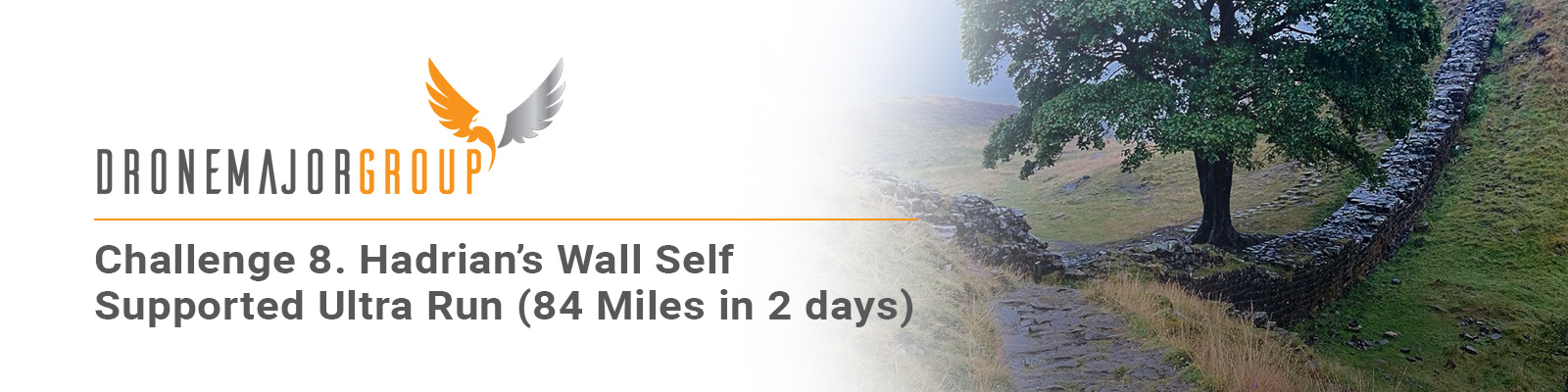 Challenge 8. Hadrian’s Wall self supported ultra run (84 miles in 2 days)