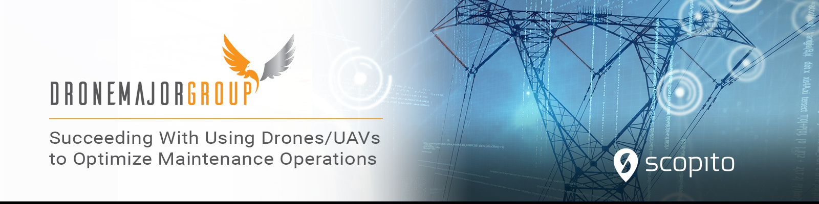 Succeeding with using drones/UAVs to optimize maintenance operations, in 4 steps