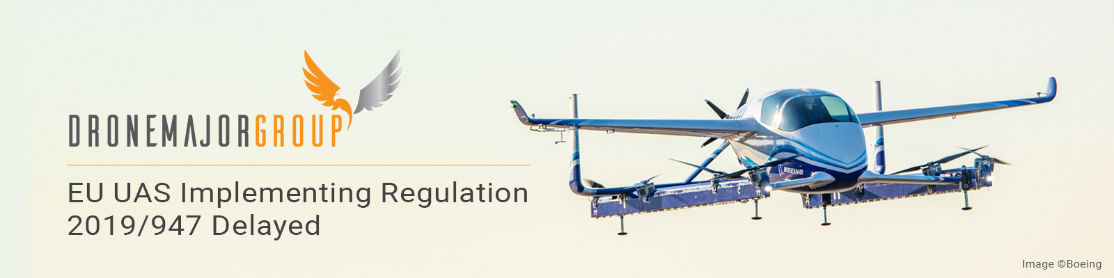 EU UAS Implementing Regulation 2019/947 Delayed