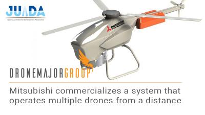 Mitsubishi Heavy Industries will commercialize a system that can operate multiple drones from a distance of 1,000km by 2022.