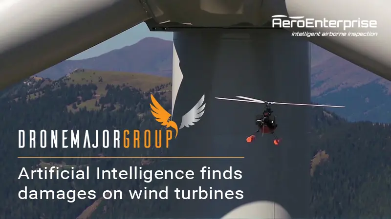 Artificial Intelligence finds damages on wind turbines