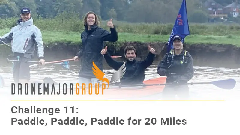 Challenge 11. Paddle, Paddle, Paddle – for 20 miles