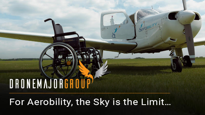 larger size image for aerobility press release on drones for good